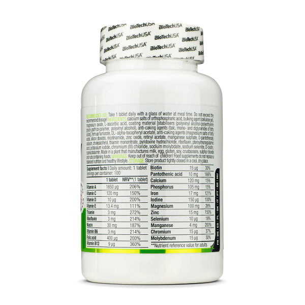 MULTIVITAMINE ONE A DAY BIOTECH